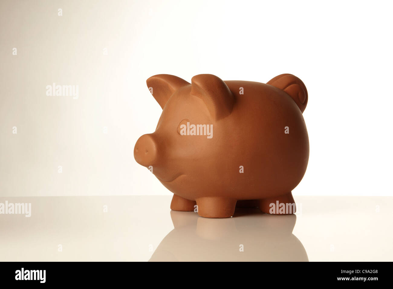 Stillleben-Bild einer Kinder Piggy Bank Stockfoto