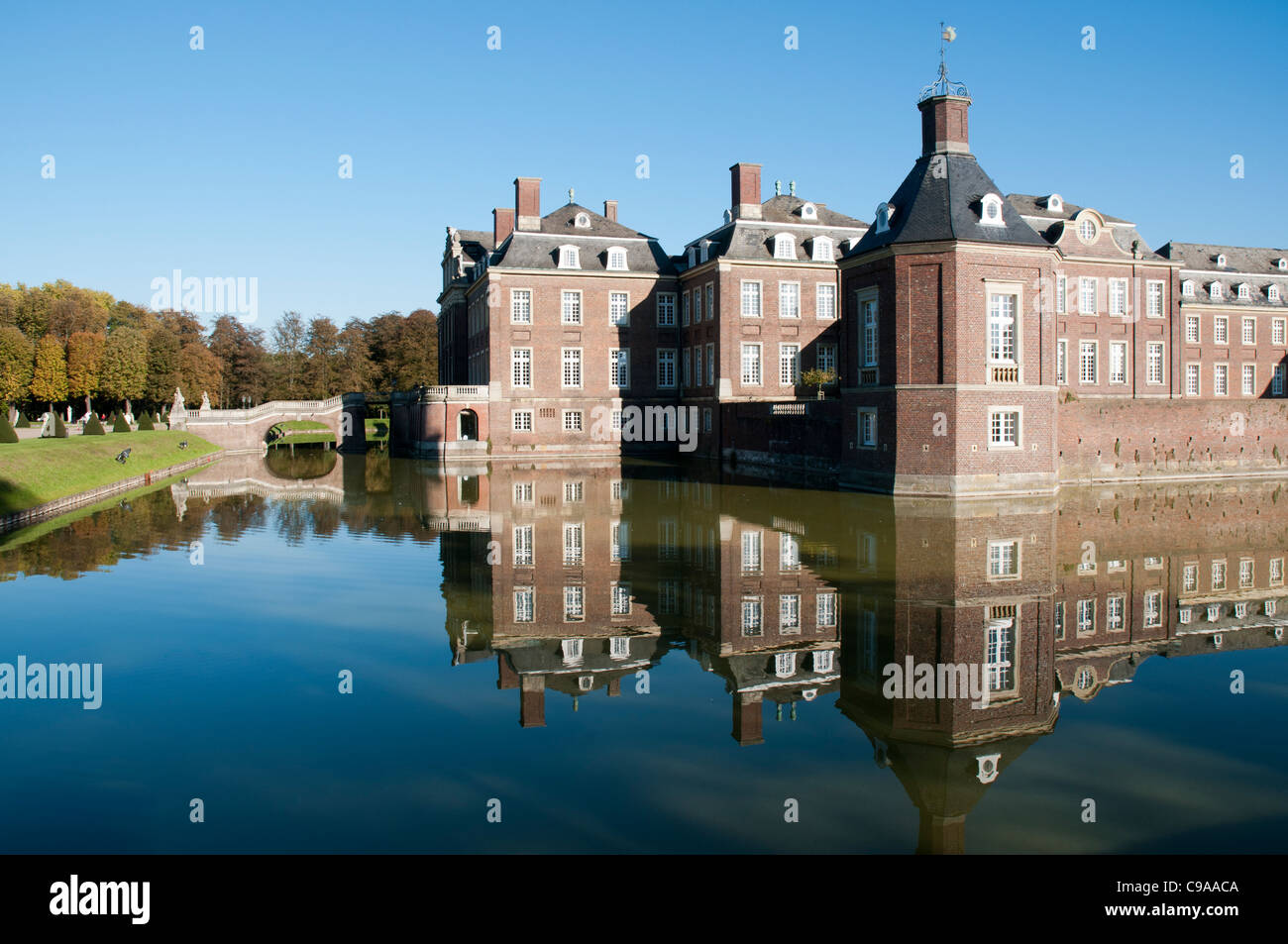 Barocke Schloss Nordkirchen, Münsterland, Nordrhein-Westfalen, Deutschland, Europa Stockfoto