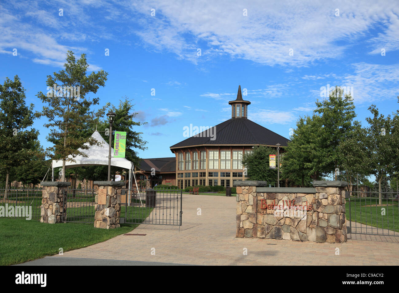 Bethel Woods Mitte für die Künste, Konzertsaal, Museum zum Gedenken an Woodstock Music Festival