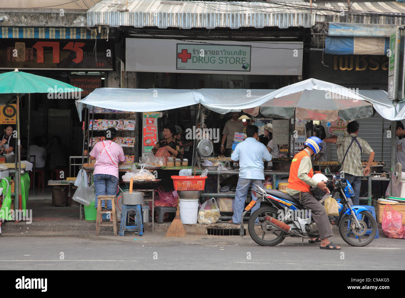 Banglamphu, Bangkok, Thailand, Asien Stockfoto