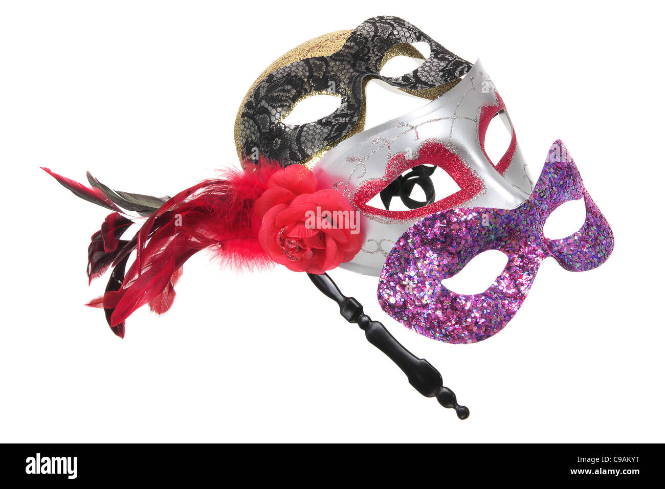 Gesichtsmasken Stockfoto