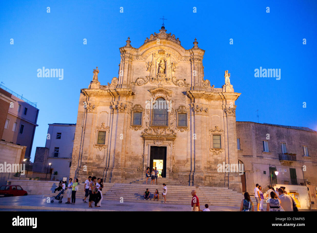 Kirche San Francesco Lucini, Matera, Basilikata, Italien Stockfoto