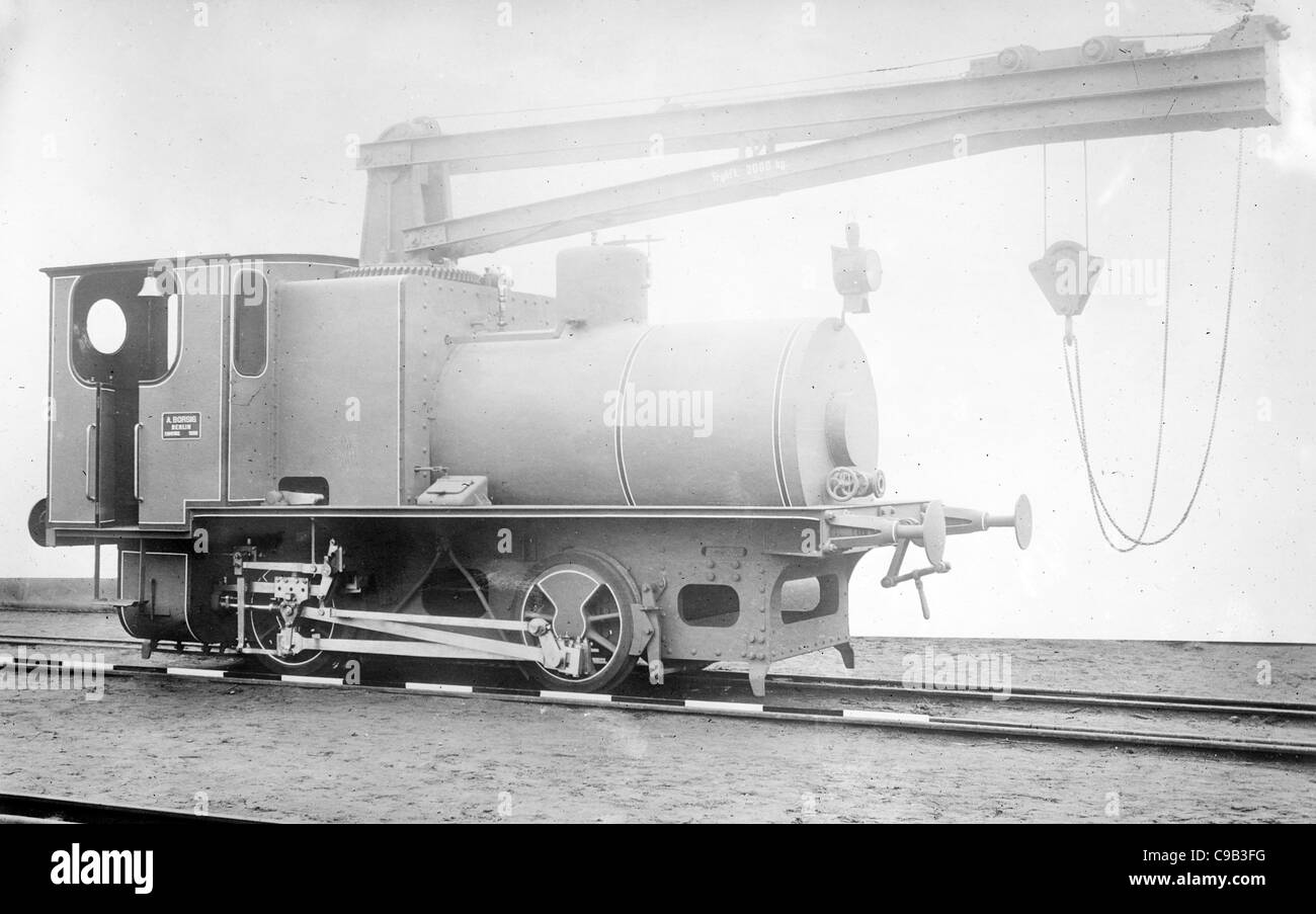 Borsig fireless Lokomotive Stockfoto