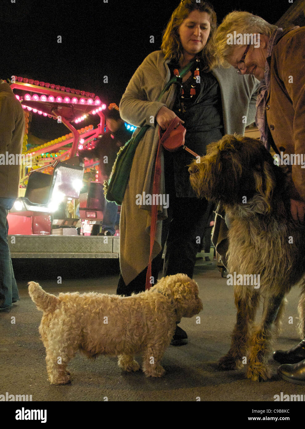 Petworth Town Fair statt im November jedes Jahr seit Hunderten von Jahren. Stockfoto