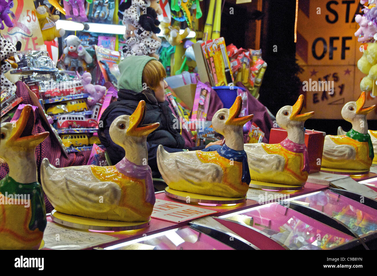 Petworth Town Fair statt im November jedes Jahr seit Hunderten von Jahren. Stockfoto