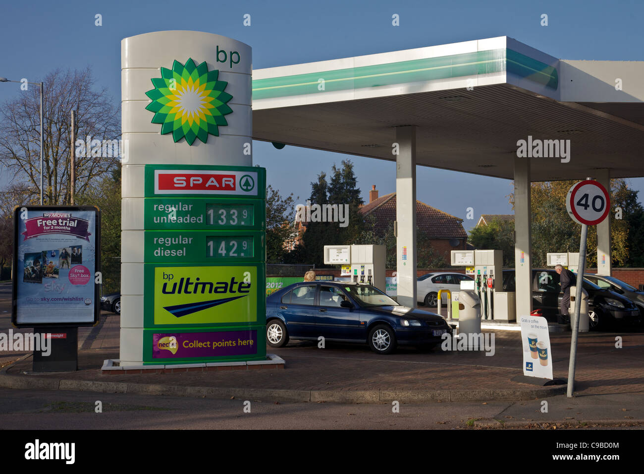 Bp forecourt -Fotos und -Bildmaterial in hoher Auflösung – Alamy