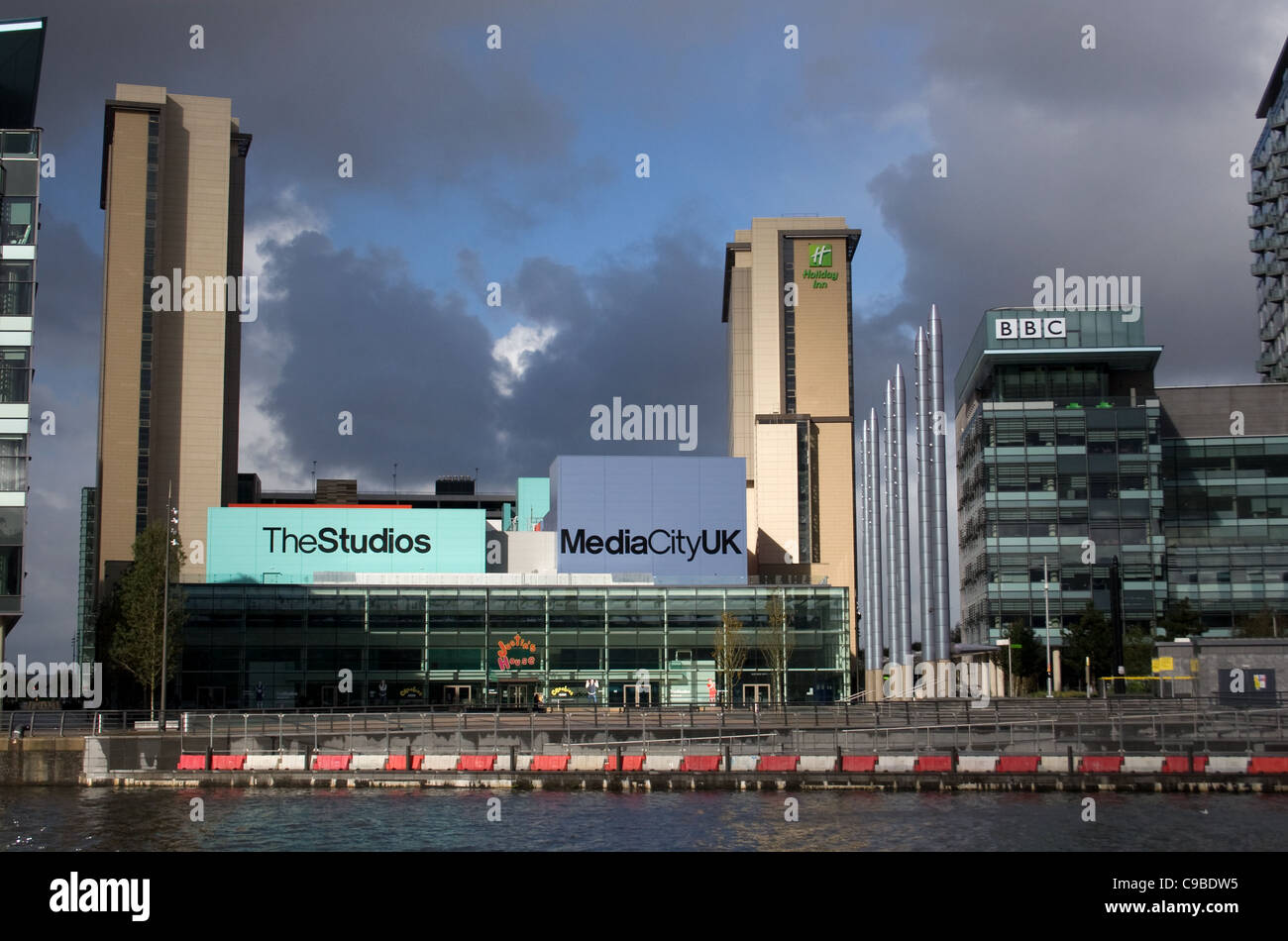 MediaCityUK, Salford Quays, Salford, größere Manchester, England, Vereinigtes Königreich Stockfoto