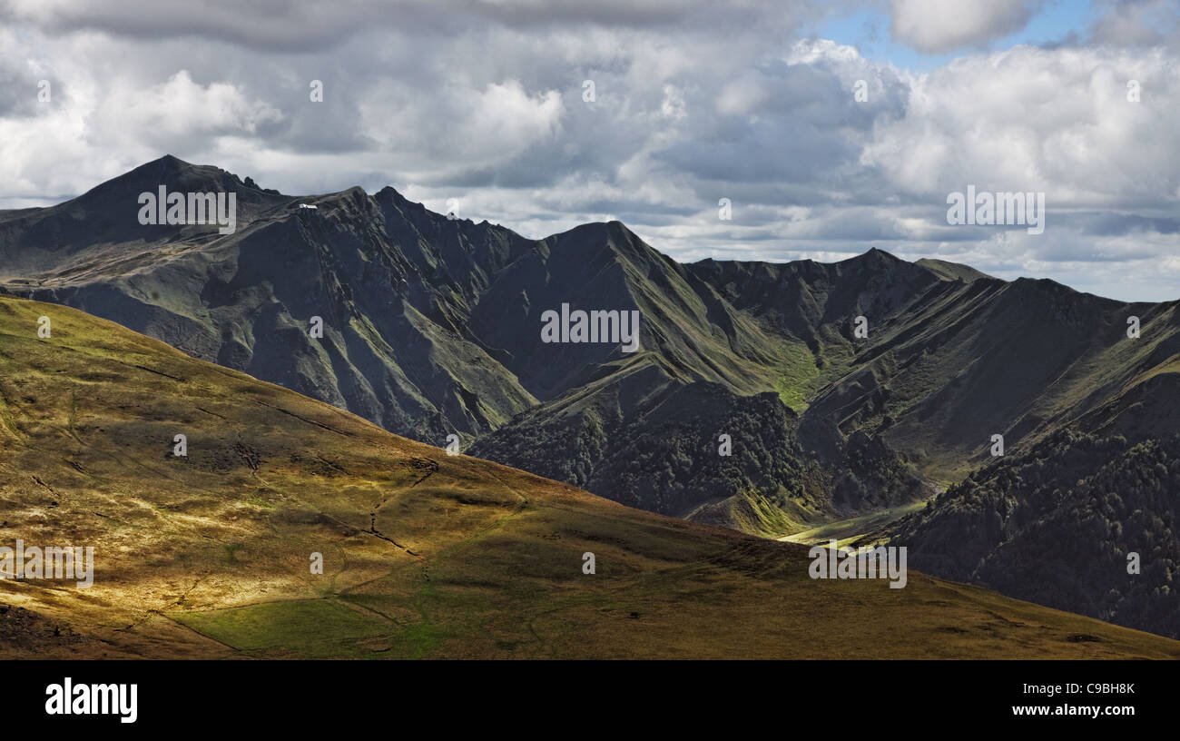 Puy de Sancy (1886m) ist der zweite höchste Berg in das Zentralmassiv in Frankreich. Stockfoto