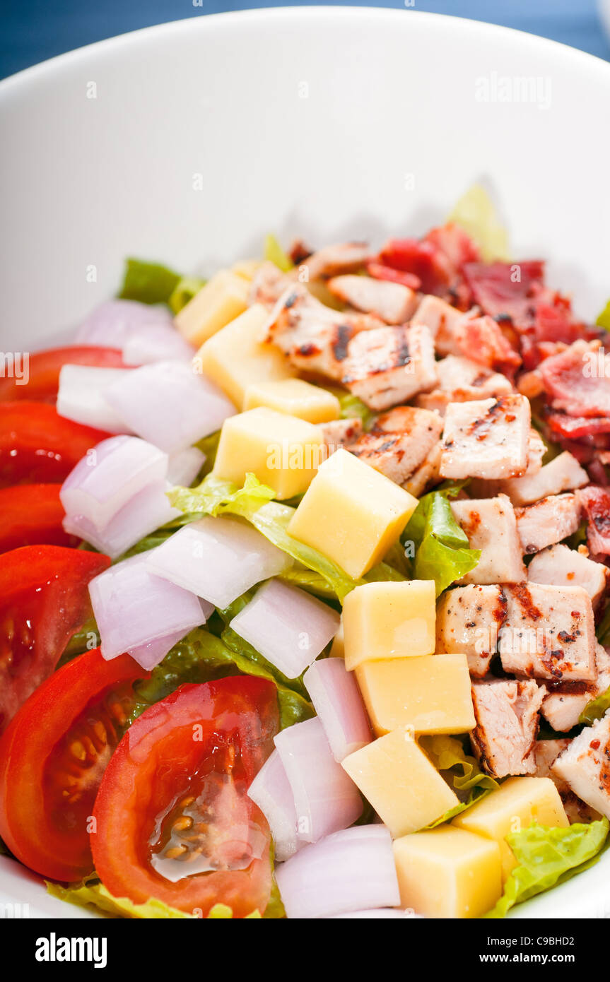 frischen klassischen Caesar Salat, gesunde Mahlzeit mehr DELICIOUS FOOD ON PORTFOLIO Stockfoto