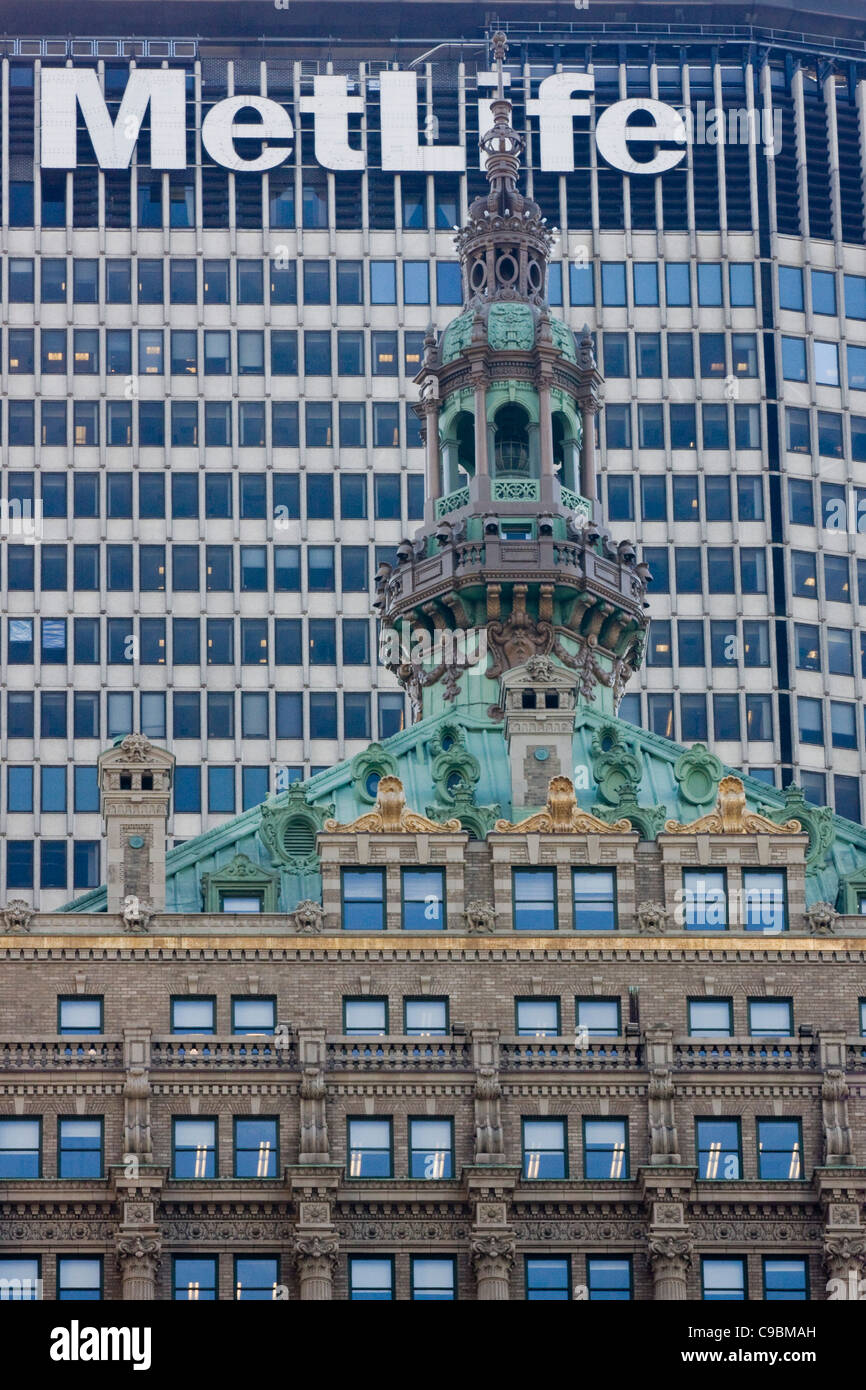 MetLife Building, ursprünglich genannt die Pan bin Building New York City Stockfoto