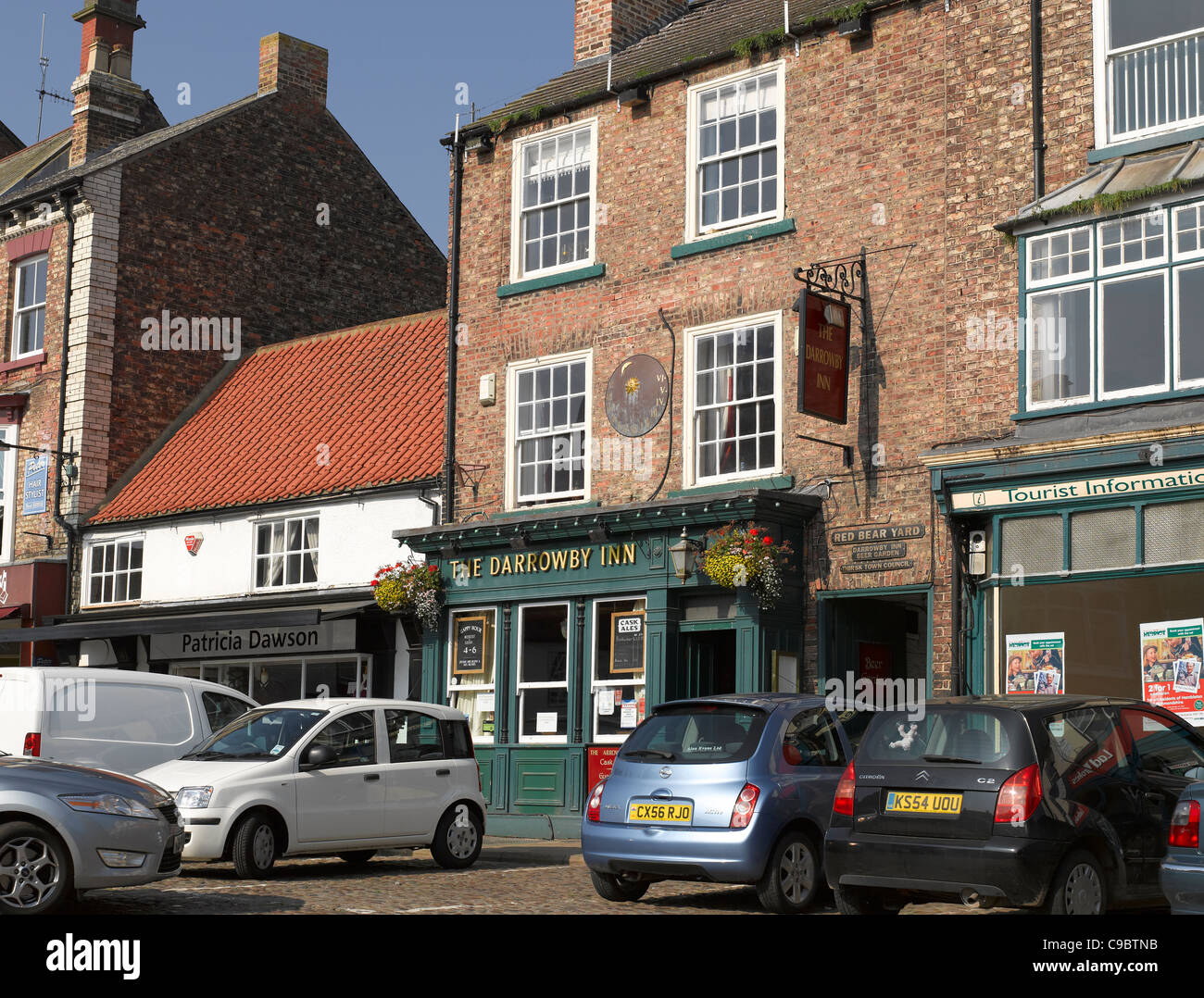 Die Darrowby Inn Marktplatz Thirsk North Yorkshire England UK GB Großbritannien Stockfoto