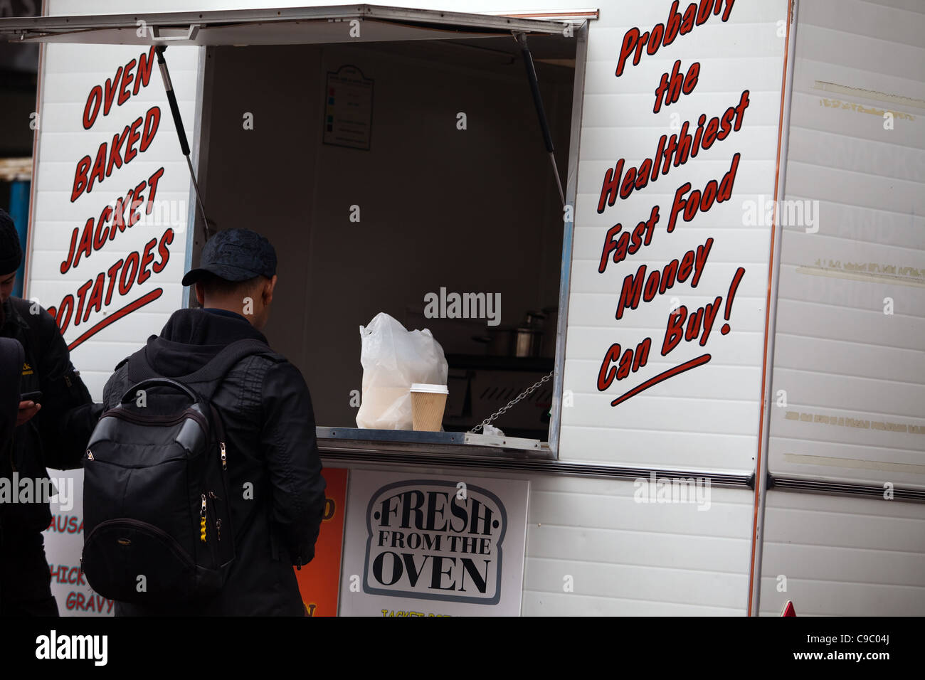 Leder Lane Market in der Nähe von Holborn, London, EG4 Stockfoto