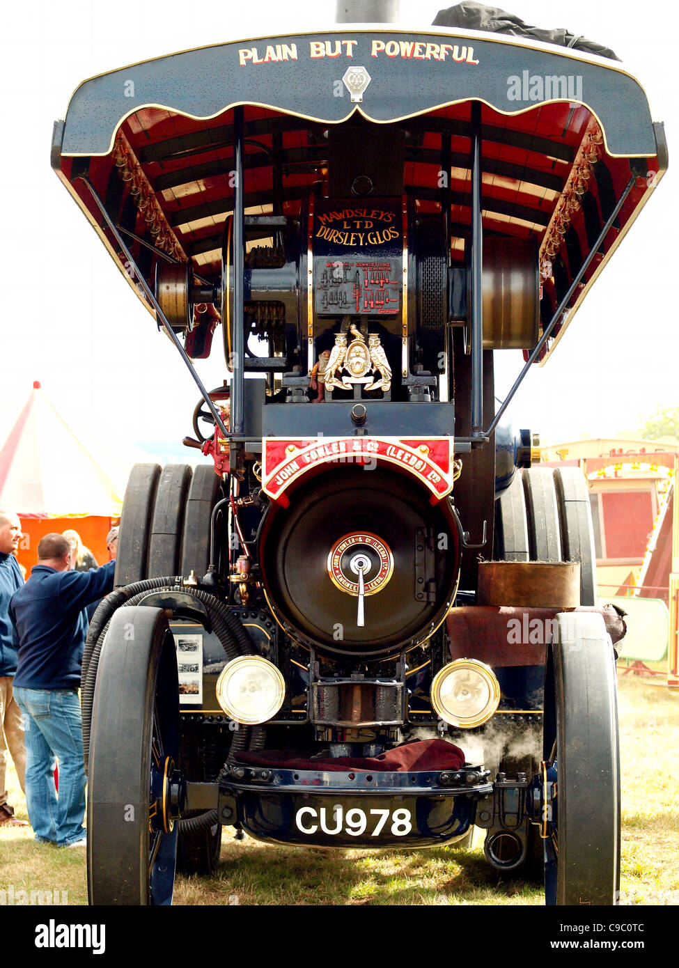 "Renown'Steam Straße Lokomotive Stockfoto