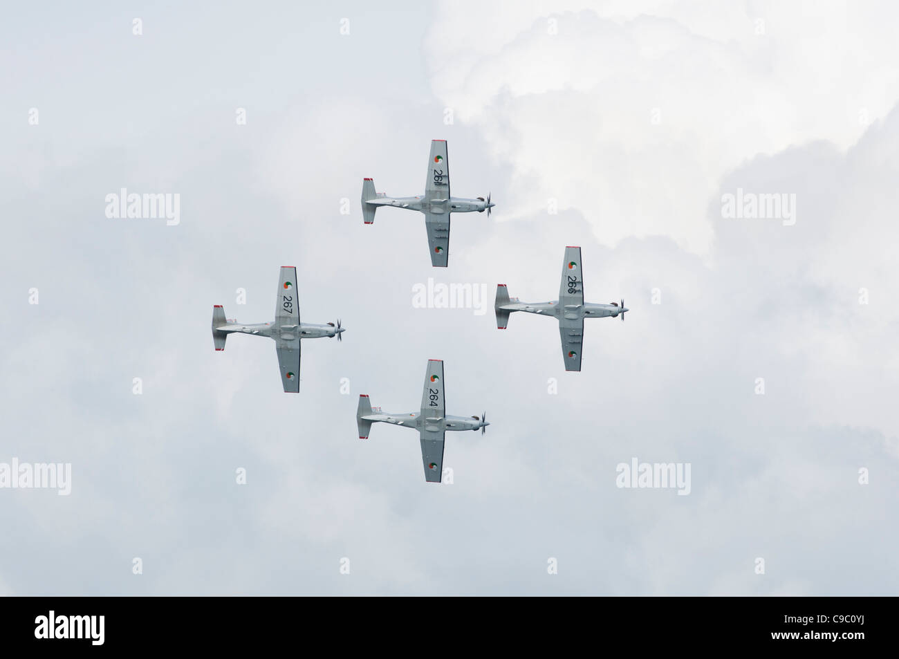 Irish Air Corps-Newcastle Co. unten Stockfoto