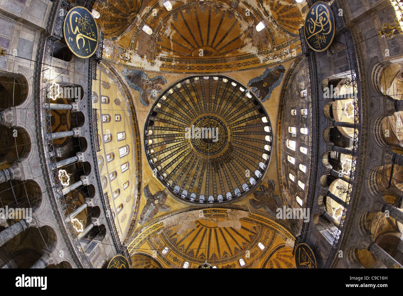 Hagia Sophia Aya Sofya Moschee Museum UNESCO Welt Kulturerbe Stockfoto