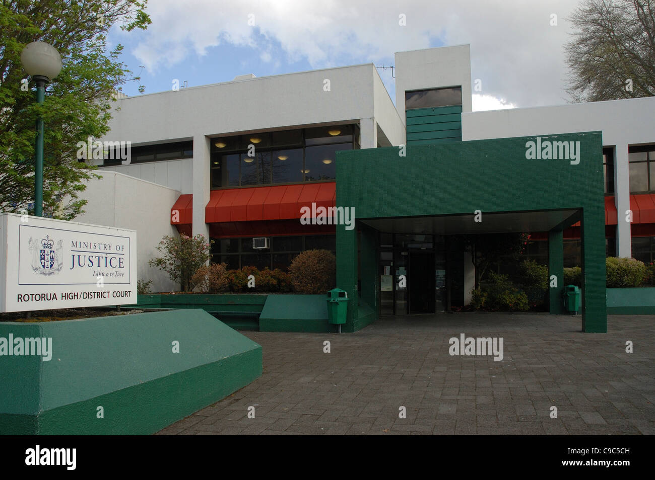 Rotorua High court Stockfoto