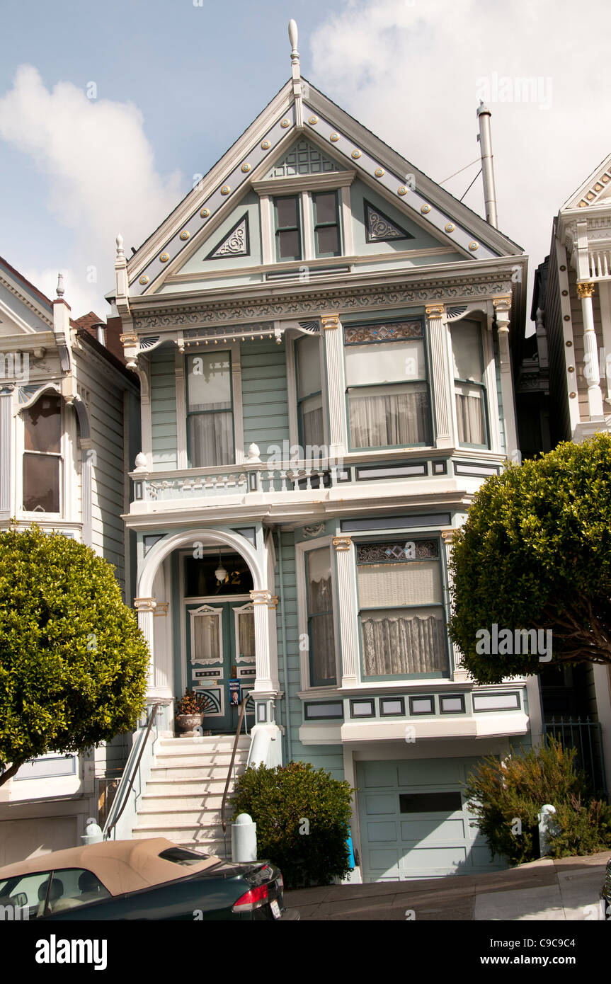 San Francisco Haight-Ashbury California USA Vereinigte Staaten von Amerika Stockfoto