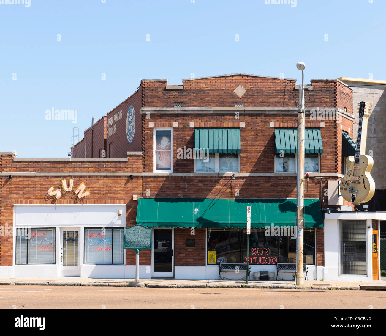 Sonnenstudio Memphis Stockfoto