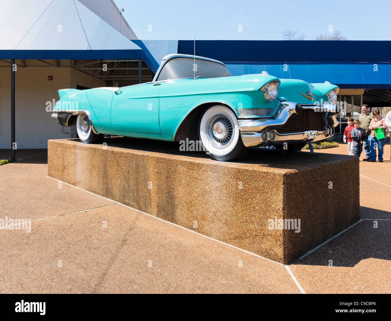 Elvis Presleys Automobilmuseum Graceland Stockfoto