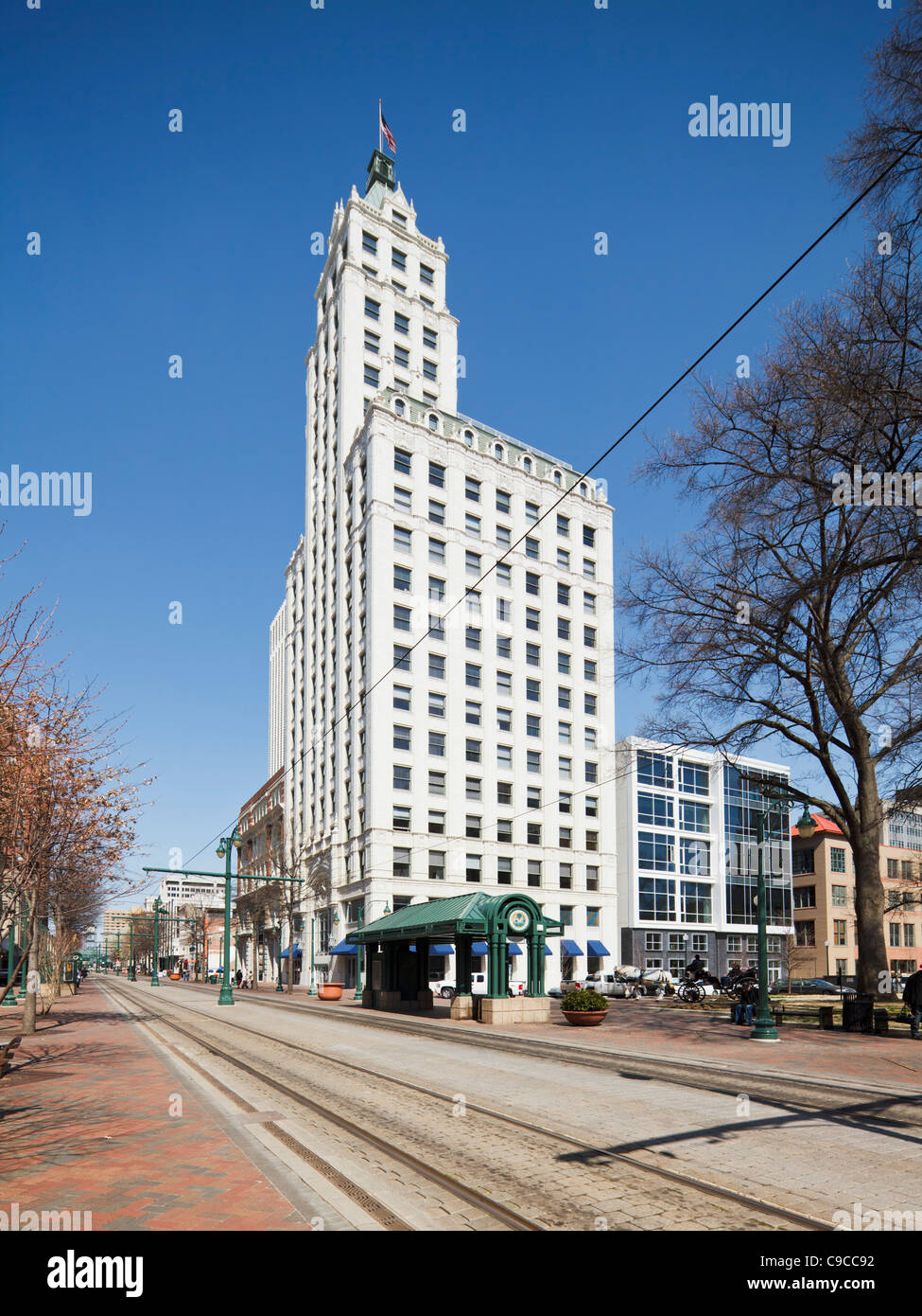 Lincoln American Tower Memphis Stockfoto