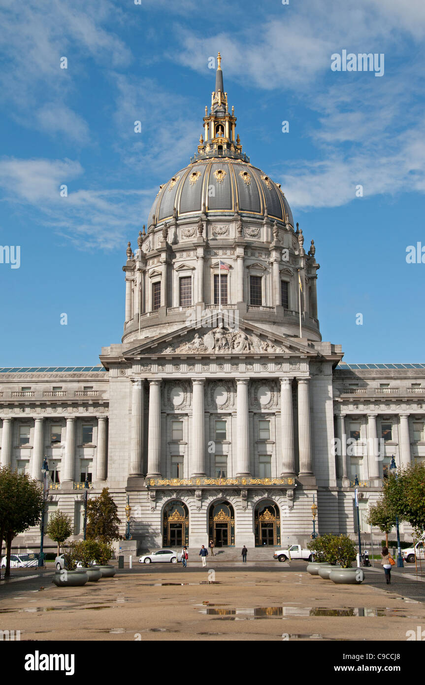 Rathaus Civic Center San Francisco California USA Amerikaner / Vereinigte Staaten von Amerika Stockfoto