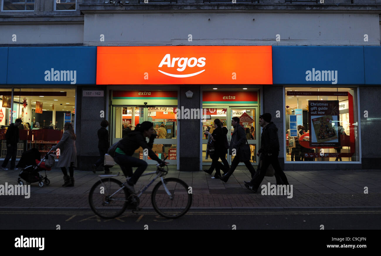 Argos Katalog Schnäppchenpreis Shop in Brighton Western Road UK (jetzt geschlossen) Argos Katalog Shop Stockfoto