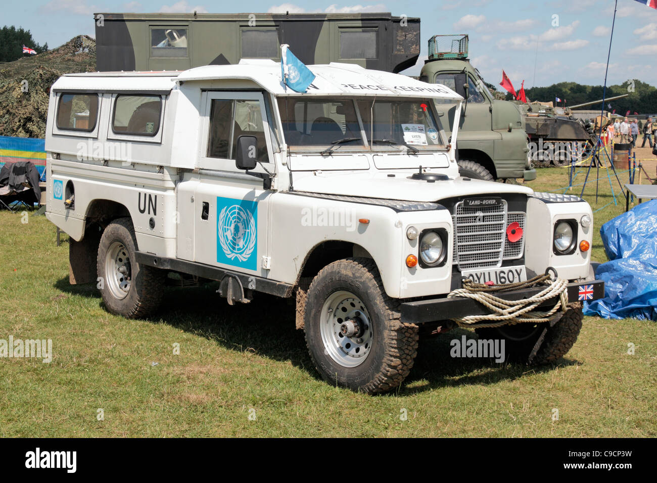 Armored vehicle united nations Fotos und Bildmaterial in hoher