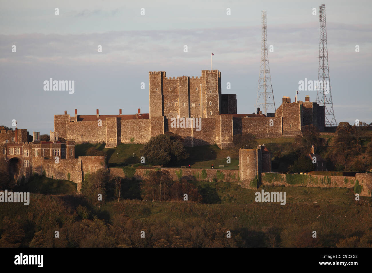 Dover Castle, Kent, England Stockfoto