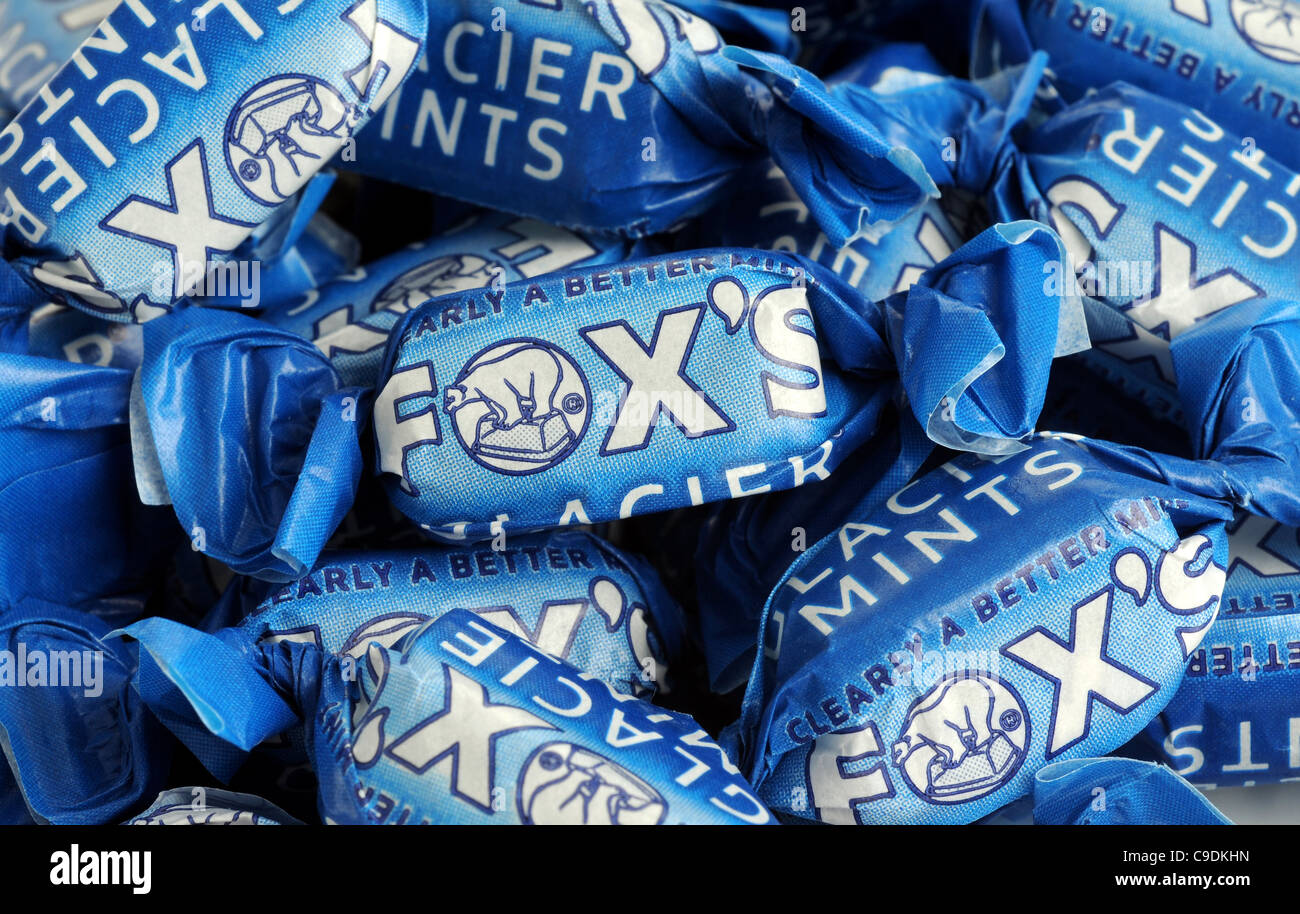 Fox Glacier Mints Stockfoto