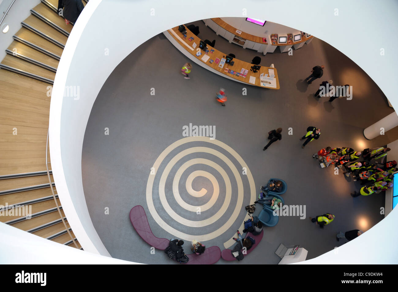 Innenraum des Museum of Liverpool, Liverpool, Merseyside, England, UK Stockfoto