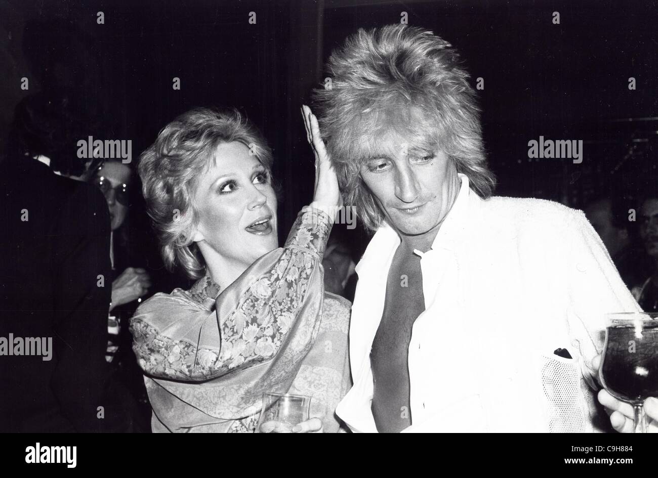 31. Dezember 2011 - DUSTY SPRINGFIELD mit Rod Stewart.Supplied von Fotos, inc. (Kredit-Bild: © Globe Photos/ZUMAPRESS.com) Stockfoto