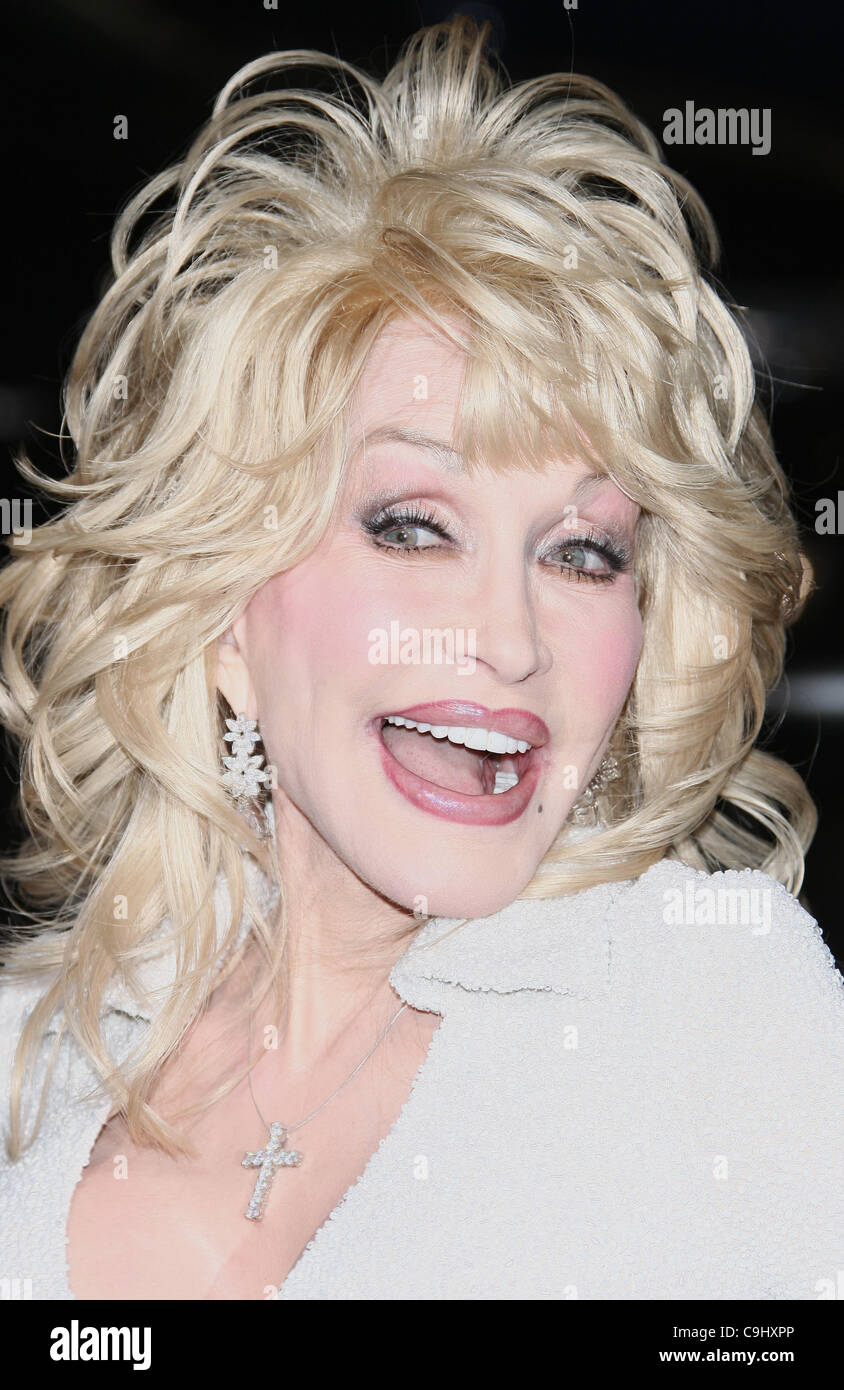 DOLLY PARTON JOYFUL NOISE. Welt PREMIERE HOLLYWOOD LOS ANGELES Kalifornien USA 9. Januar 2012 Stockfoto