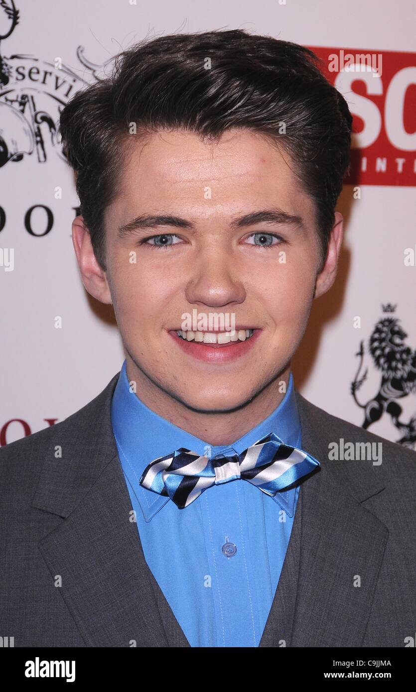 13. Januar 2012 - Hollywood, Kalifornien, US - Golden s Feier präsentiert von Silverspoon Lifestyle & Screen International bei Silverspoon in West Hollywood, CA 13.01.12 2011..DAMIAN MCGINTY (Kredit-Bild: © Scott Kirkland/Globe Photos/ZUMAPRESS.com) Stockfoto