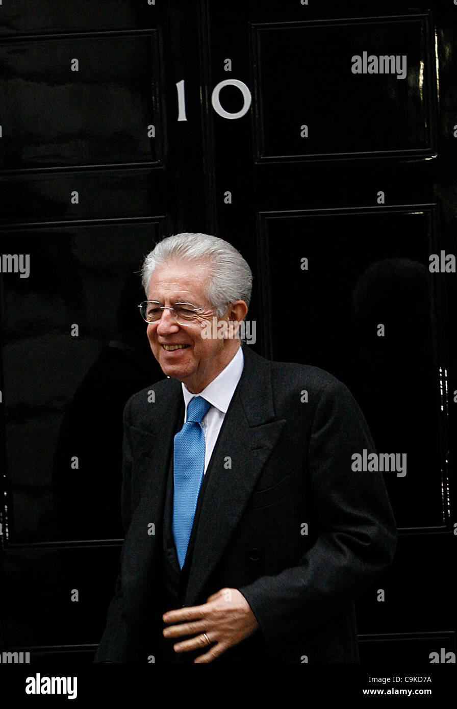 Italienische MP Mario Monti Stockfoto