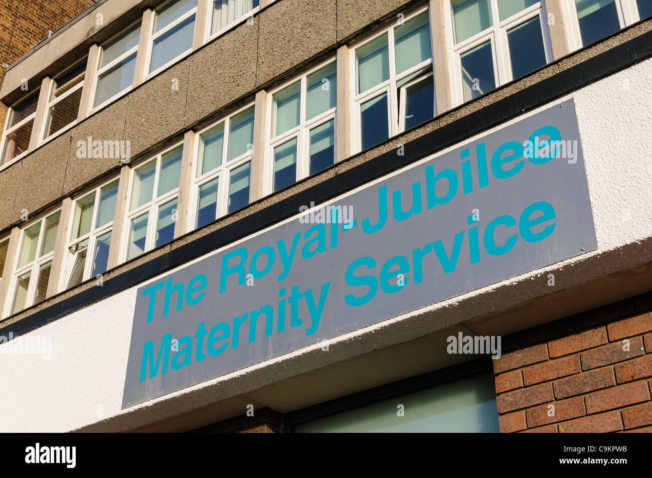 Drei Babys sterben von Pseudomonas Infektion bei Belfast Royal Jubilee Maternity Hospital, und eine Anzahl von anderen bleiben angesteckt. BELFAST 21/01/2012 Stockfoto