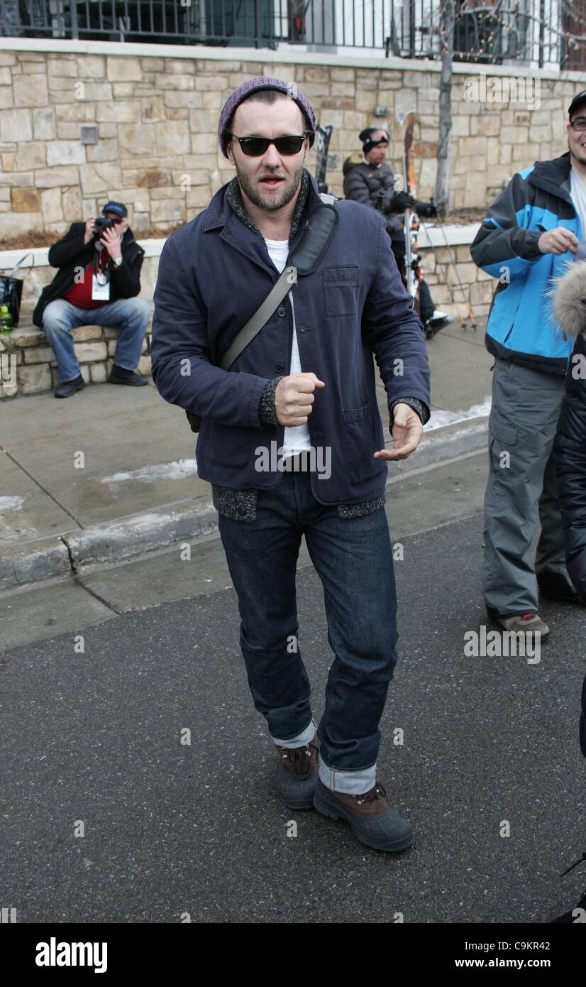 Joel Edgerton unterwegs für Sundance Film Festival Schnappschüsse - Fr, Park City, UT 20. Januar 2012. Foto von: James Atoa/Everett Collection Stockfoto