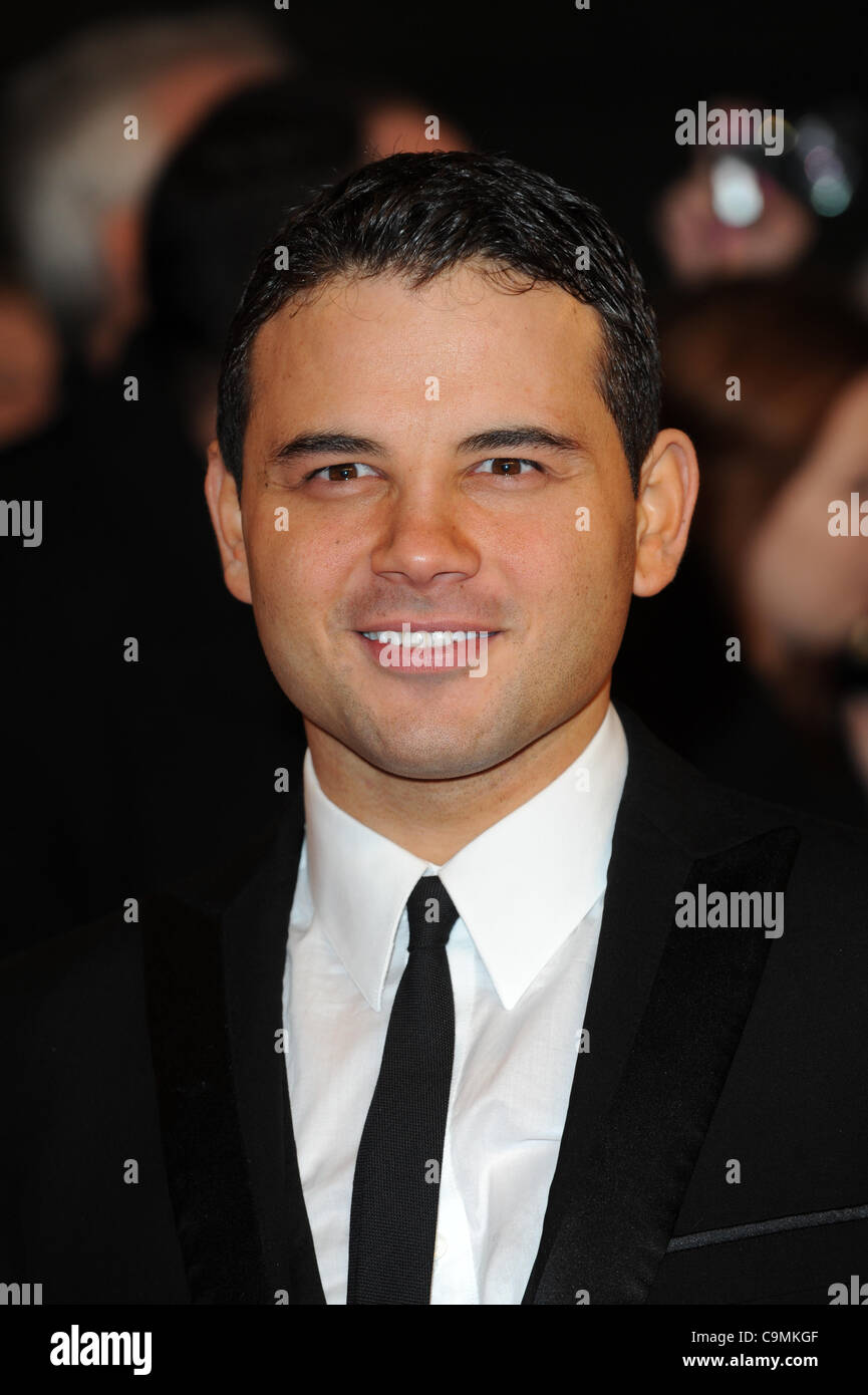 RYAN THOMAS 2012 NATIONAL TELEVISION AWARDS O2 ARENA LONDON ENGLAND 25 Januar 2012 Stockfoto