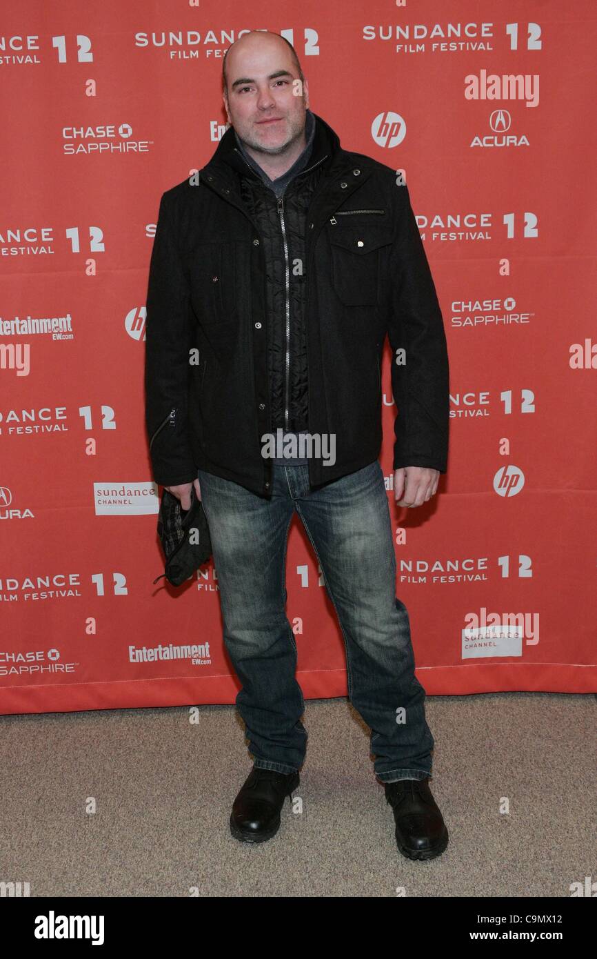 James Babson im Ankunftsbereich für THE WORDS Premiere 2012 Sundance Film Festival, Eccles Theatre, Park City, UT 27. Januar 2012. Foto von: James Atoa/Everett Collection Stockfoto