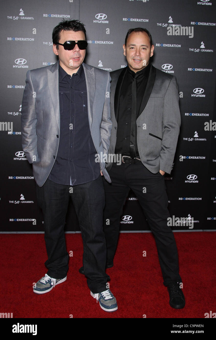 SCOTT KIRKLAND & KEN JOHNSON RE: GENERATION-MUSIK-PROJEKT. Welt PREMIERE HOLLYWOOD LOS ANGELES Kalifornien USA 09 Februar 201 Stockfoto