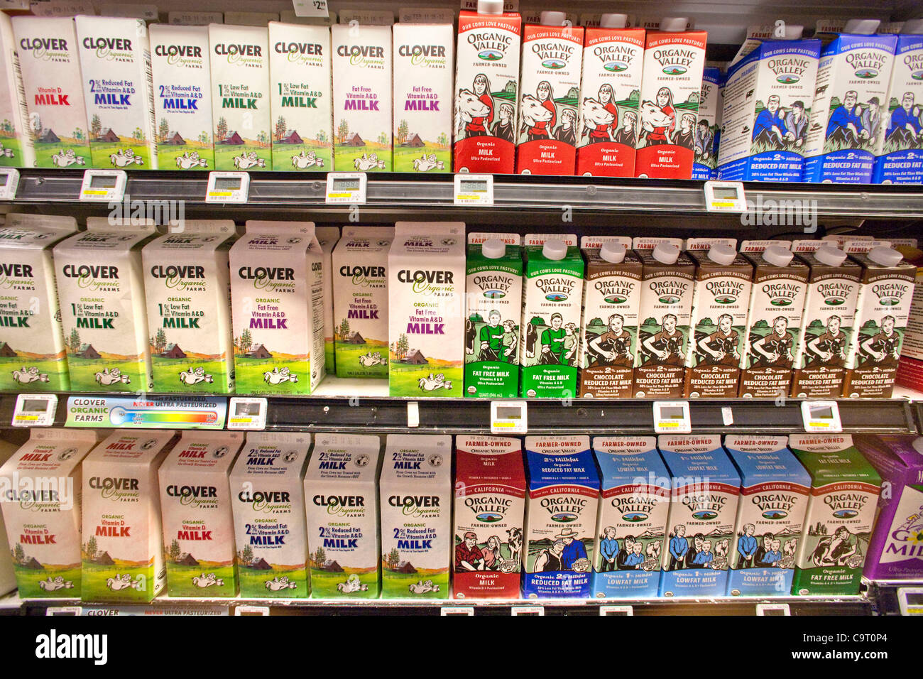 12 Februar 2012 Verkauft Irvine Kalifornien Usa Bio Milch