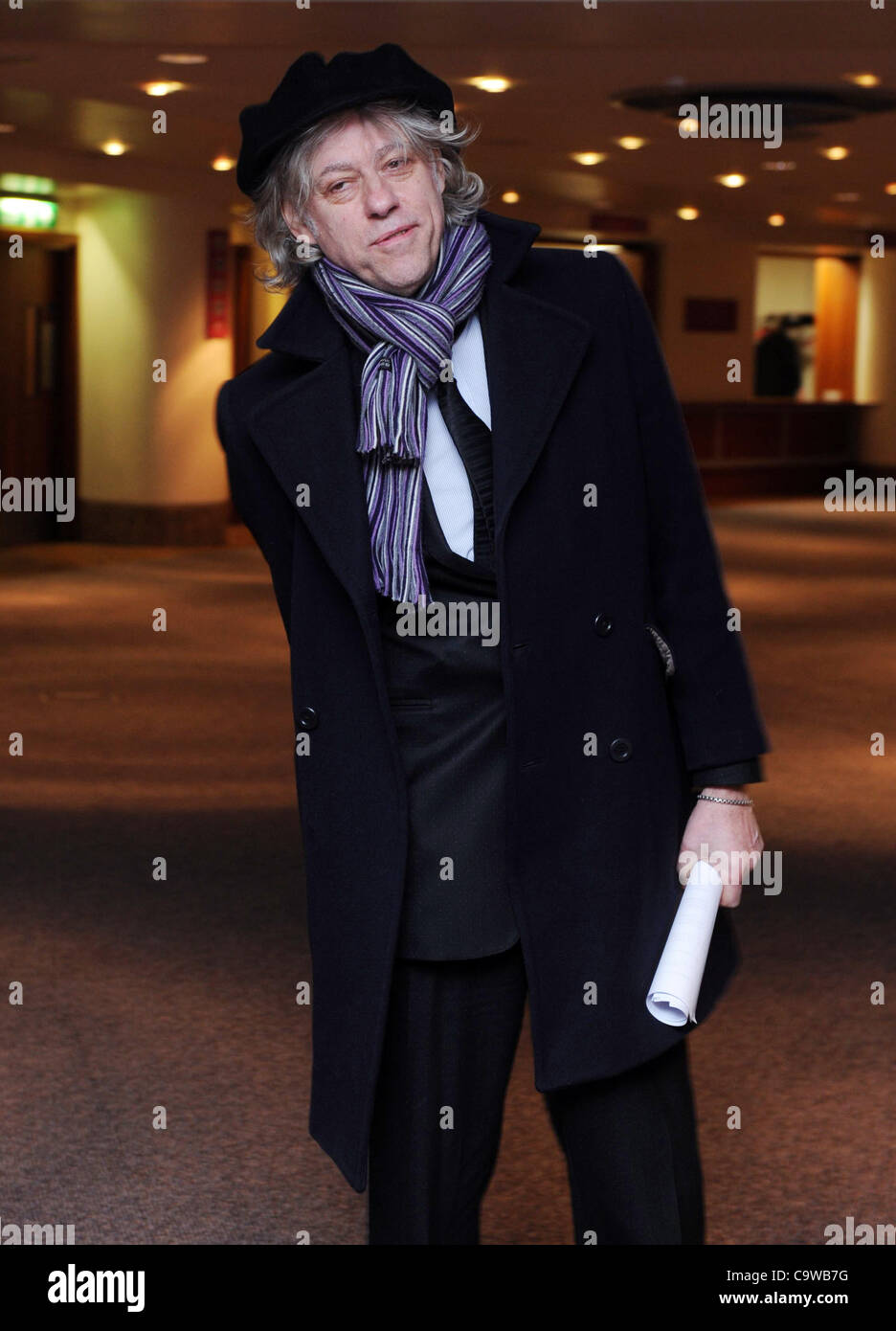 Edinburgh, UK. 23. Februar 2012. Die schottischen Business Awards an der EICC Edinburgh. Abgebildete ist für heutige Awards Sir Bob Geldof, die der Key-Note-Rede.  Bildnachweis: Sandy junge Fotografie/Alamy Live-Nachrichten Stockfoto