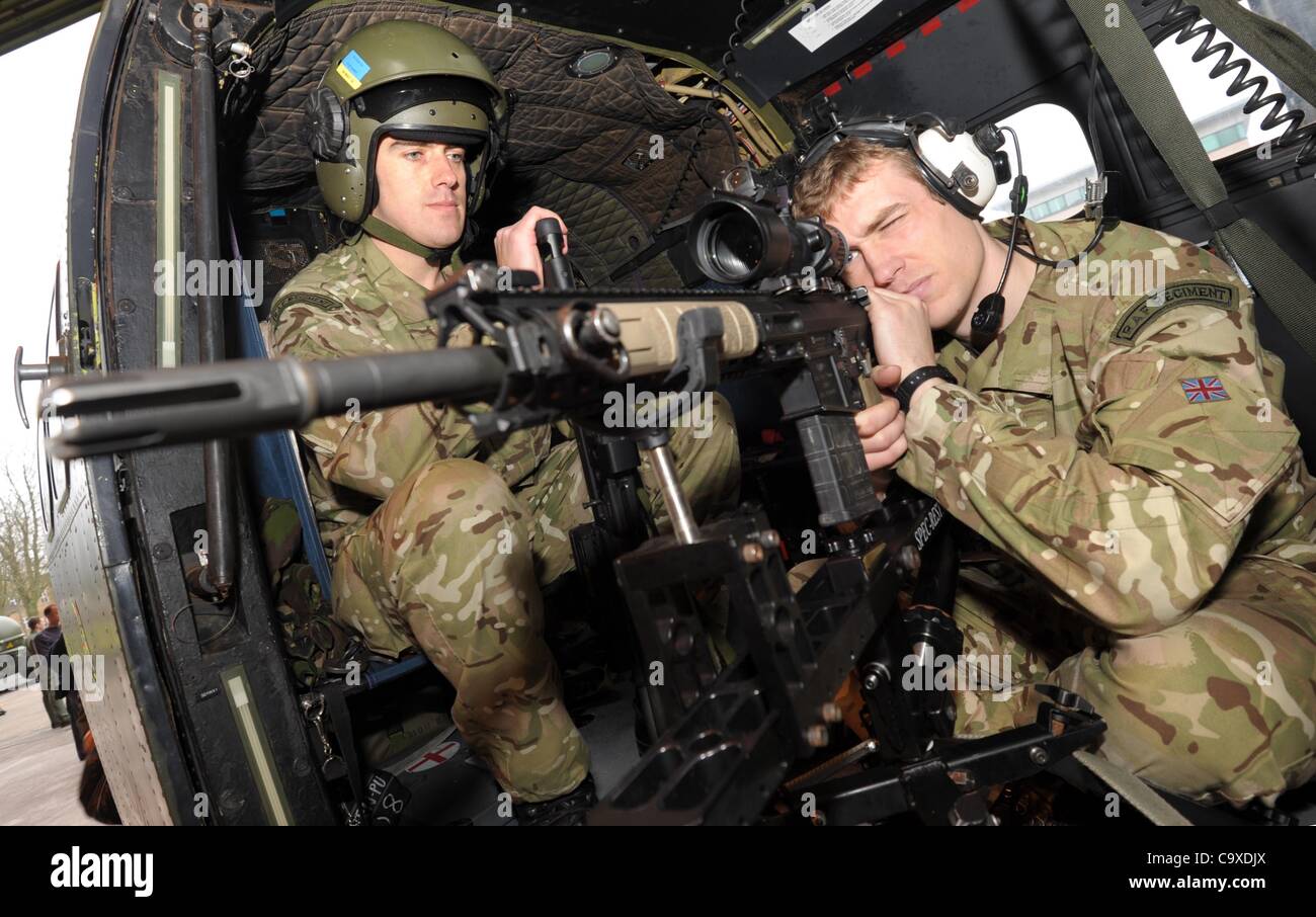 RAF Airborne Sniper für die Olympischen Spiele. UK Stockfoto