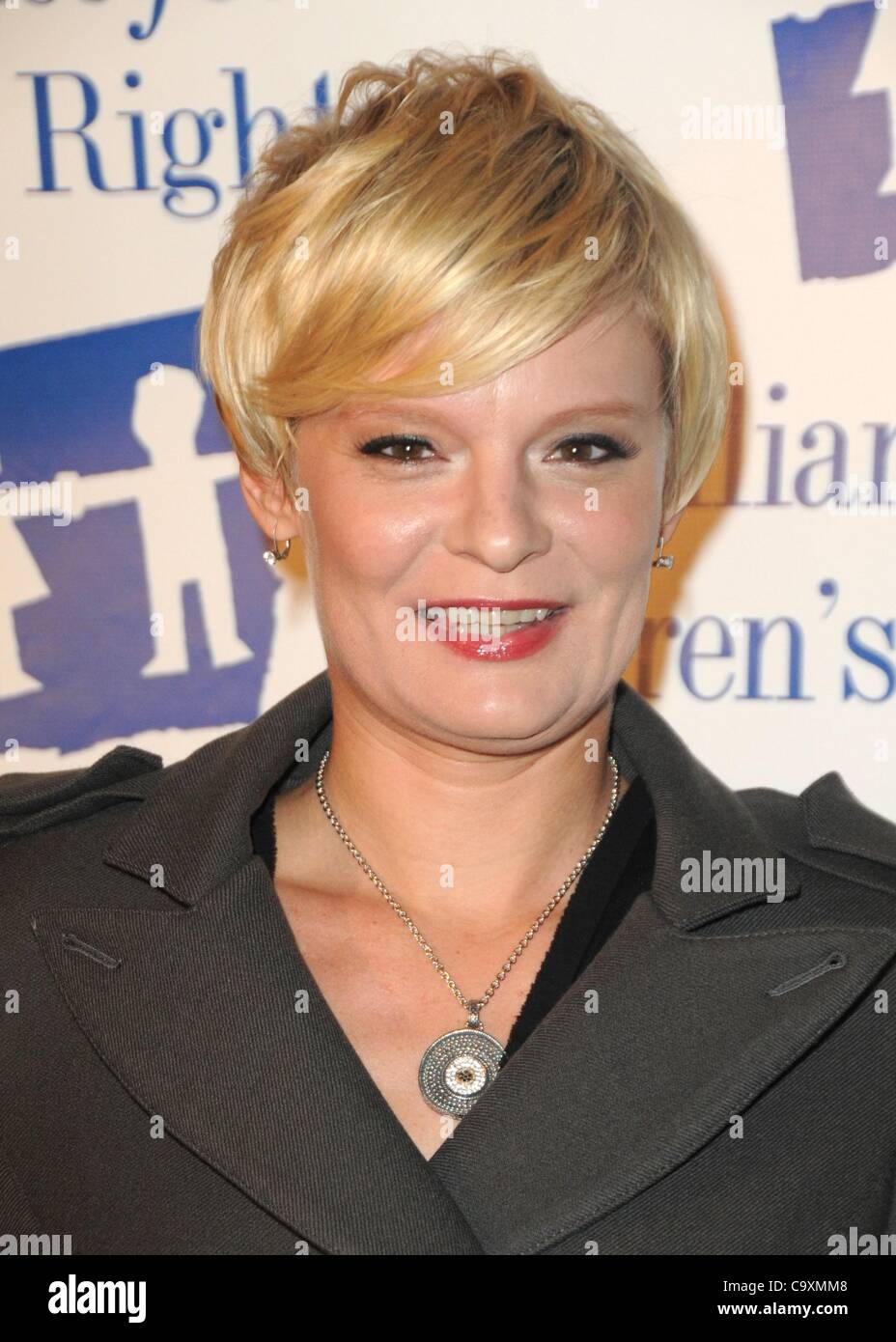 Martha Plimpton im Ankunftsbereich für Alliance For Children Rechte Jahresessen, Beverly Hilton Hotel, Beverly Hills, CA 1. März 2012. Foto von: Dee Cercone/Everett Collection Stockfoto