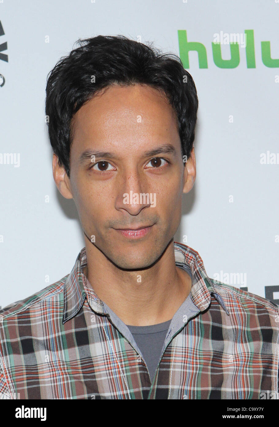 3. März 2012 - Los Angeles, Kalifornien, USA - Danny Pudi.The Paley Center for Media präsentiert '' Gemeinschaft '' in The Saban Theater, Beverly Hills, CA. 3 März - 2012 statt. (Kredit-Bild: © TLeopold/Globe Photos/ZUMAPRESS.com) Stockfoto