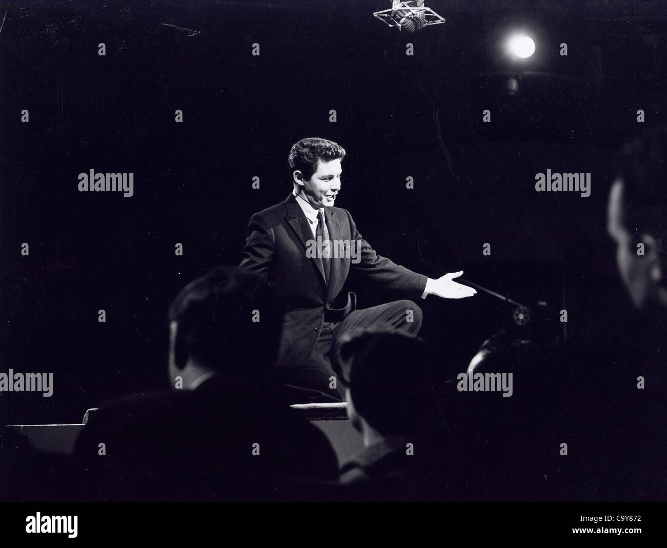 EDDIE FISHER bei Ed Sullivan Show.Supplied von Fotos, inc. (Kredit-Bild: © von Globe Fotos, Inc/Globe Photos/ZUMAPRESS.com geliefert) Stockfoto