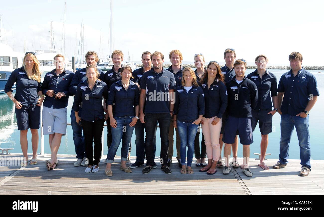 2012 Olympische Team GB drücken Sie Anruf bei Weymouth und Portland Sailing Academy, 29.05.2012 Bild von: DORSET MEDIA SERVICE Stockfoto