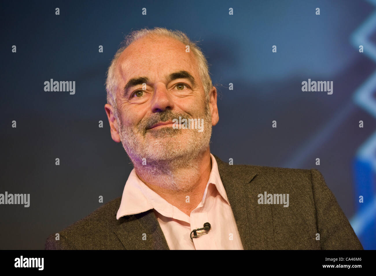 David Spiegelhalter, britischer Statistiker, Winton Professor für das öffentliche Verständnis von Risiko, anlässlich der Telegraph Hay Festival 2012, Hay-on-Wye, Powys, Wales, UK Stockfoto