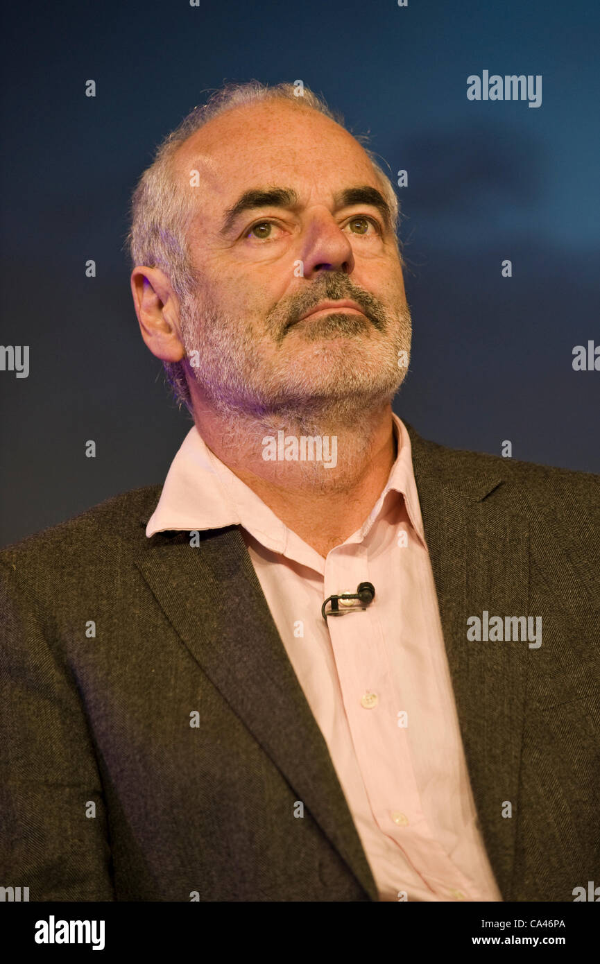 David Spiegelhalter, britischer Statistiker, Winton Professor für das öffentliche Verständnis von Risiko, anlässlich der Telegraph Hay Festival 2012, Hay-on-Wye, Powys, Wales, UK Stockfoto