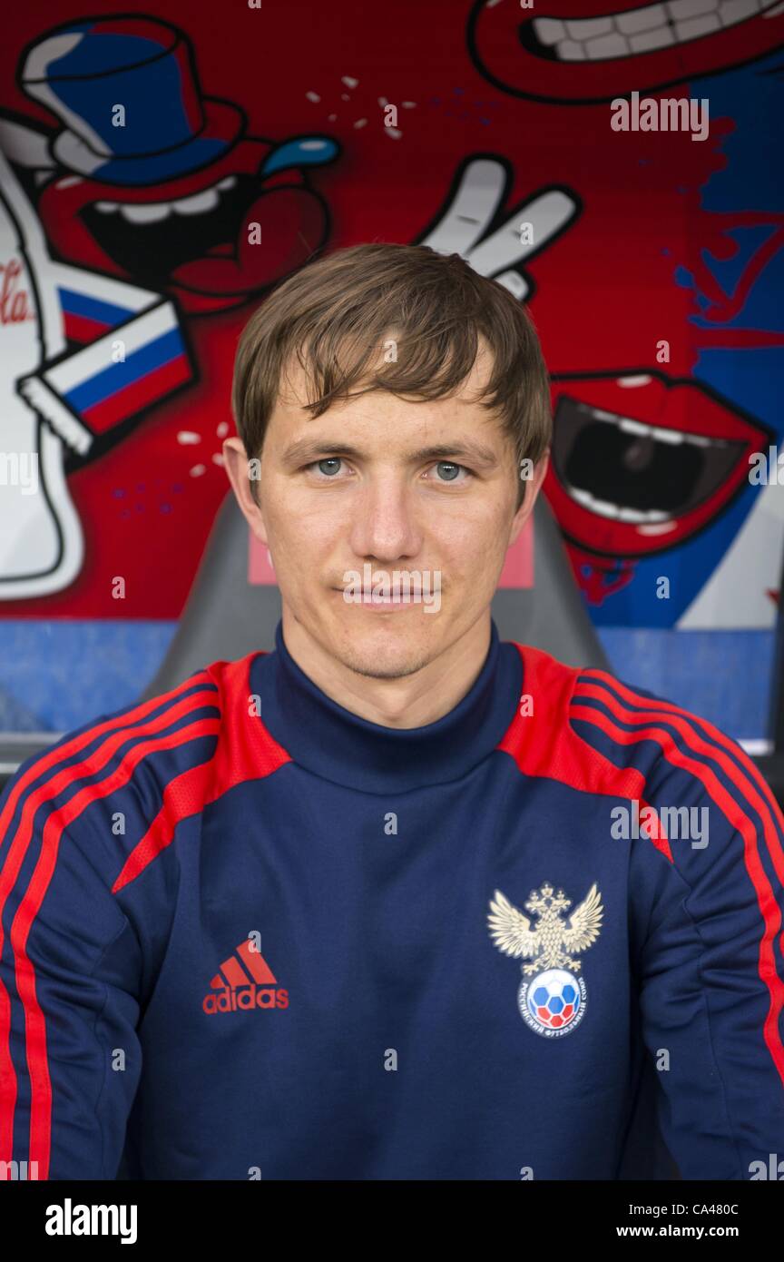 Pavel Pogrebnyak (RUS), 1. Juni 2012 - Fußball / Fußball: internationale Freundschaftsspiel zwischen Italien 0-3 Russland im Letzigrund Stadion in Zürich, Schweiz. (Foto von Maurizio Borsari/AFLO) [0855] Stockfoto