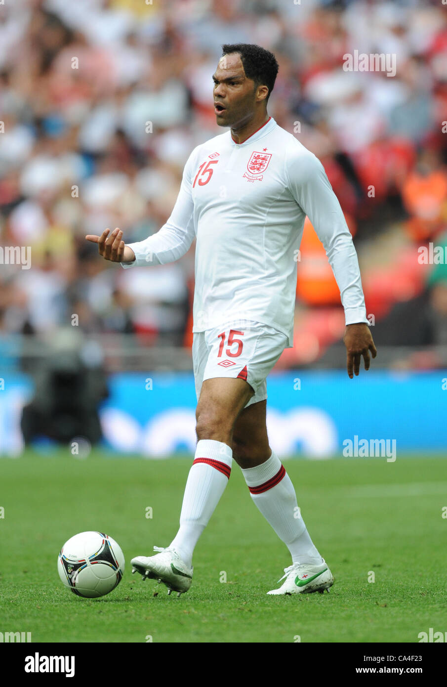 JOLEON LESCOTT ENGLAND WEMBLEY Stadion LONDON ENGLAND 2. Juni 2012 Stockfoto